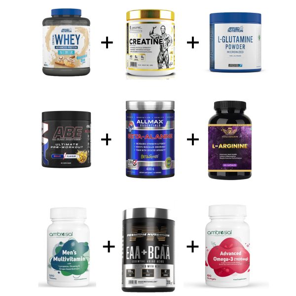 Premium Bodybuilding Competition Supplement Package for Saudi Athletes