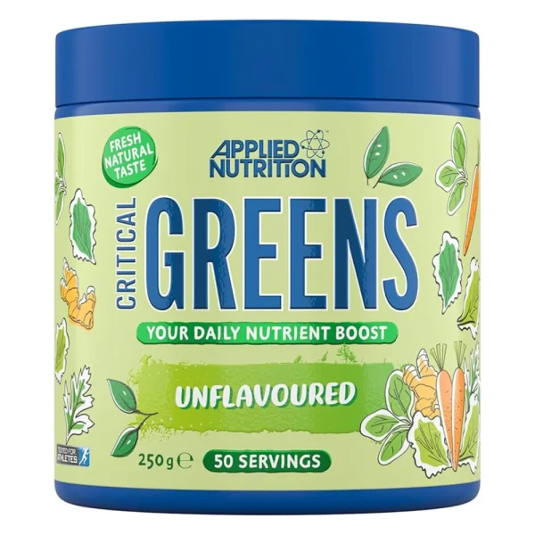 Applied Nutrition Critical Greens Unflavoured 50 Servings 250g